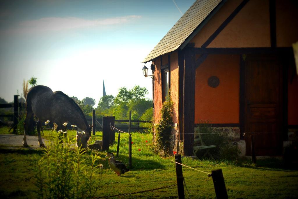 Bed and Breakfast Au Mesnil Le Bas Bray à Bures-en-Bray Extérieur photo